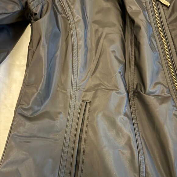 Vintage 90s /early Y2K Leopard-trim Bomber - Picture 6 of 7